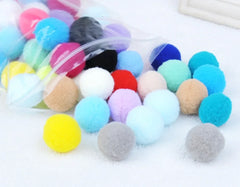 Delysia King  70pcs  Cat Toy Plush Ball