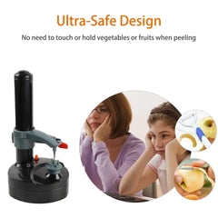 Electric Spiral Potato Peeler Automatic Apple Peeler, Smart Vegetable Fruit Peeler Machine, Kitchen Accessories Peeling Tool